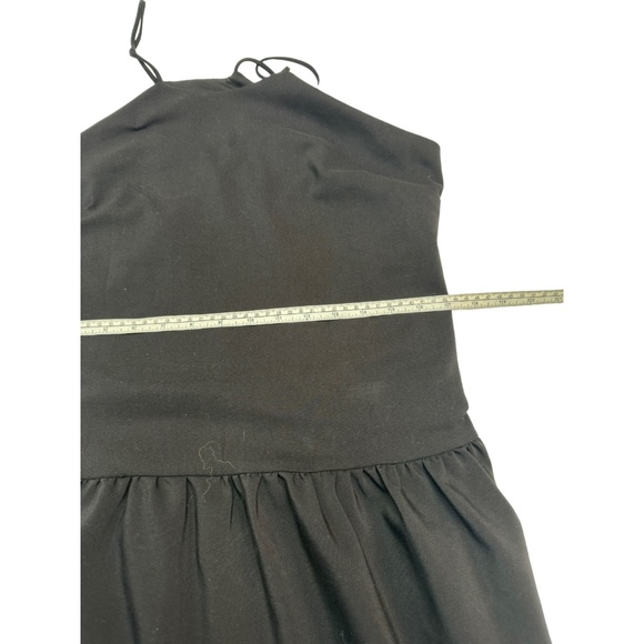 Anine Bing Bree Square Neckline Knee Length Black Dress Size M - Picture 10 of 11